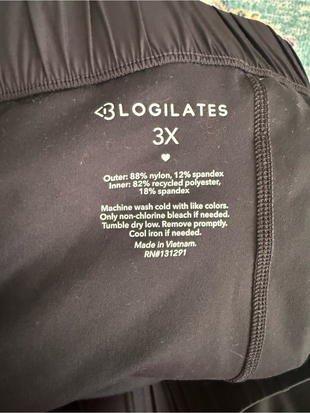 Blogilates pink Gingham Lounge Shorts + Black Athletic Shorts Set - Picture 7 of 7